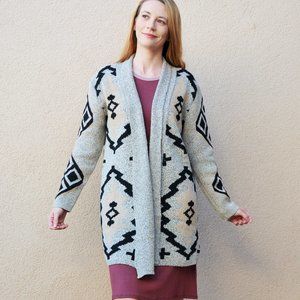 NWT Apache Canyon Aztec Cardigan Thick Knit